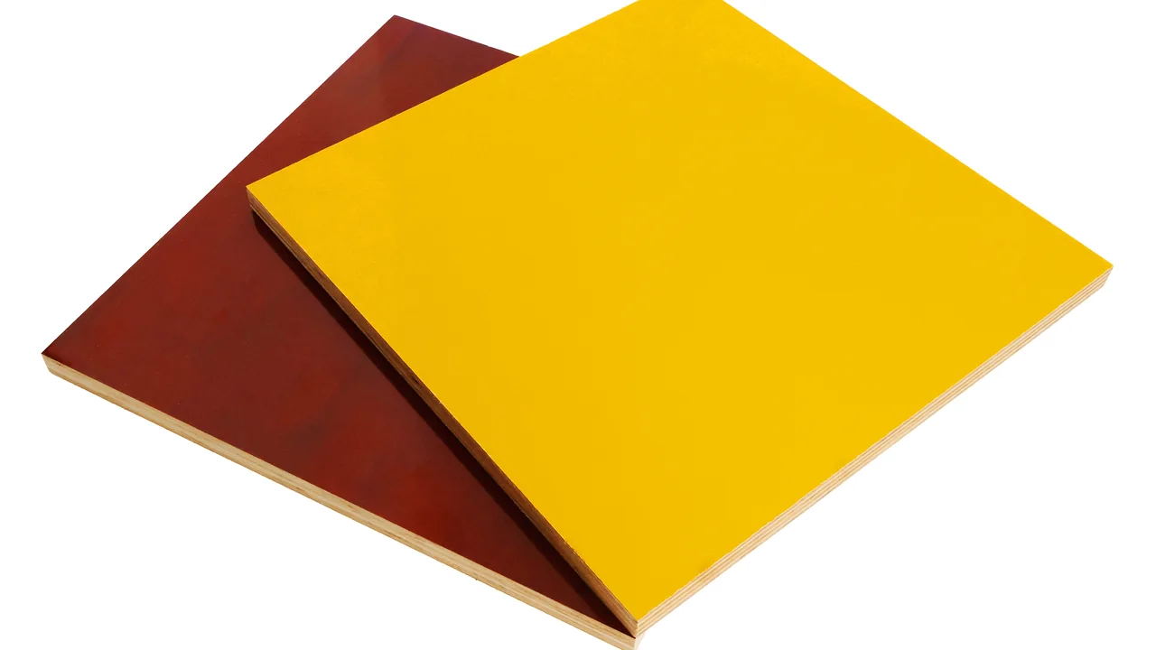 JPN film faced plywood color comparison detail