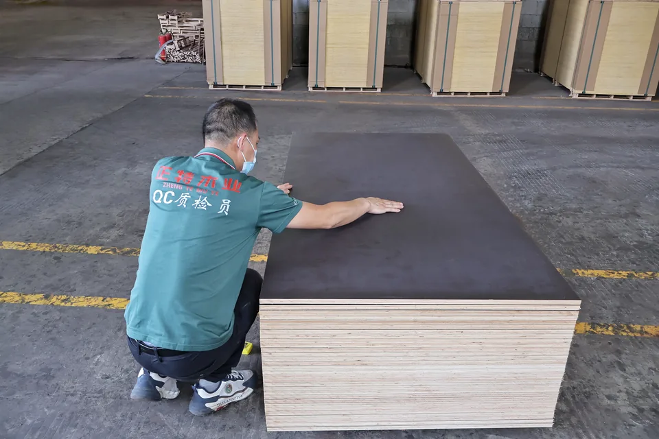 Plywood flatness check photo